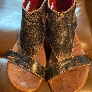 BED STU brand leather sandals